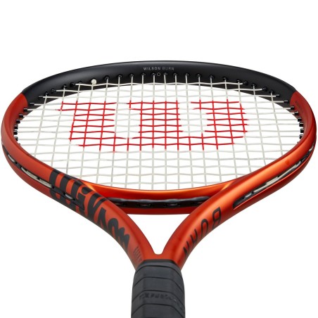 Raquette WILSON BURN 100LS V5 Orange / Noir (280 g) 2023