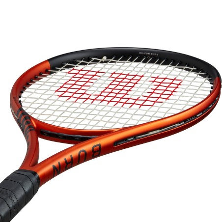 Raquette WILSON Burn 100LS V4.0 Orange / Noir (280 g) 2023