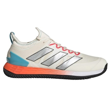 Chaussures ADIDAS Homme ADIZERO UBERSONIC 4M Terre Battue Blanc / Bleu PE 2023