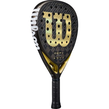 Raquette Padel WILSON DEFY PRO V1 Noir / Doré...