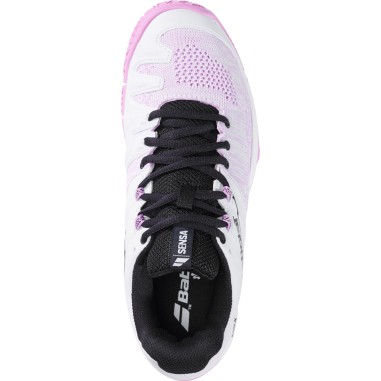 Chaussures Padel BABOLAT Femme SENSA Blanc /...