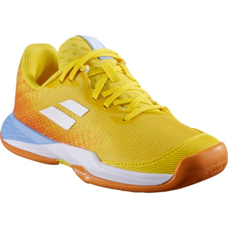 Chaussures BABOLAT Junior Garçon JET MACH 3 Jaune / Orange PE 2025