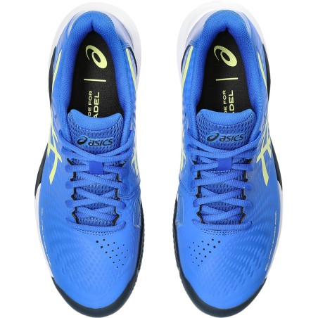 Chaussures Padel ASICS Homme GEL-CHALLENGER 14 PADEL Bleu / Jaune AH 2023