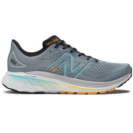 Chaussures Running NEW BALANCE Homme 860 V13 Bleu / Gris / Orange PE 2023