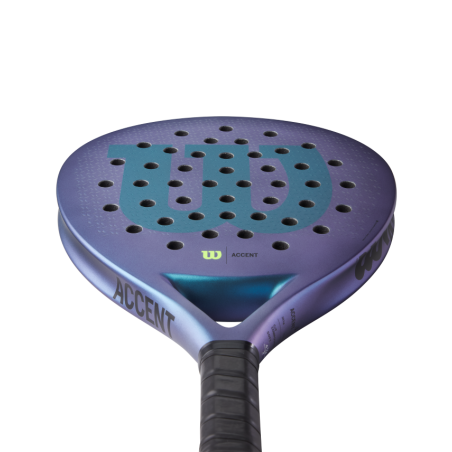 Raquette Padel WILSON ACCENT (361 g) Bleu / Noir 2023