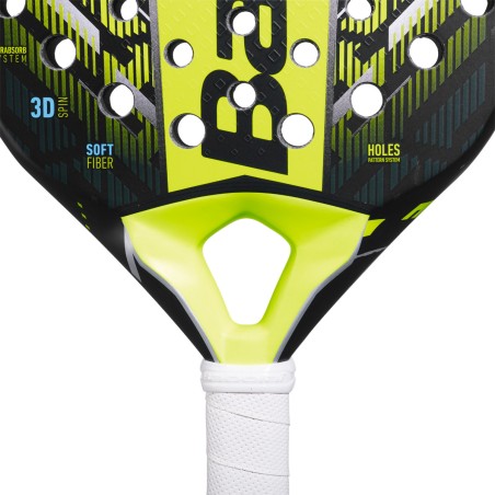 Raquette Padel BABOLAT COUNTER VERTUO Jaune / Noir (350 g) 2025