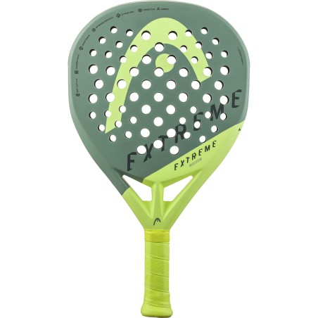 Raquette Padel HEAD EXTREME MOTION Vert / Jaune (360 g) 2024