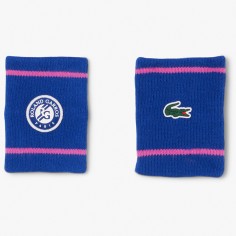 Poignet Eponge LACOSTE x2 Bleu / Rose 2025