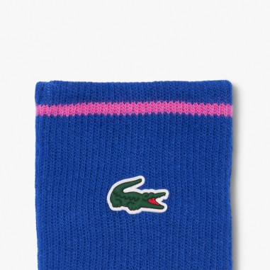 Poignet Eponge LACOSTE x2 Bleu / Rose 2025