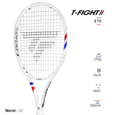 Raquette TEST TECNIFIBRE T-FIGHT 270 ISOFLEX...