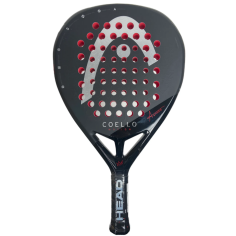 Raquette Padel HEAD COELLO MOTION Noir / Rouge (360 g) PE...