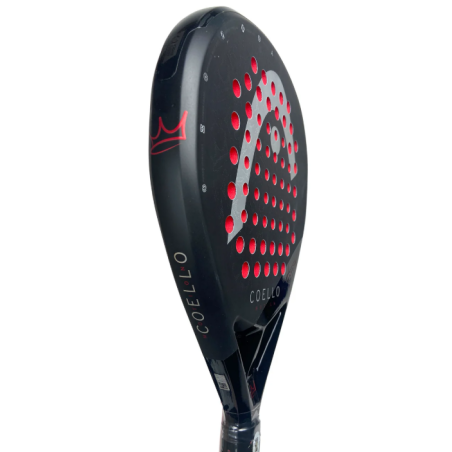 Raquette Padel HEAD COELLO MOTION Noir / Rouge (360 g) PE 2025