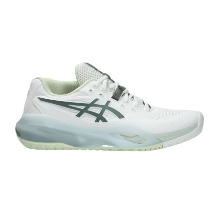Chaussures ASICS Femme GEL-RESOLUTION X Terre Battue Bleu / Jaune PE 2025