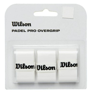 Surgrip WILSON PADEL PRO Overgrip Blanc x3