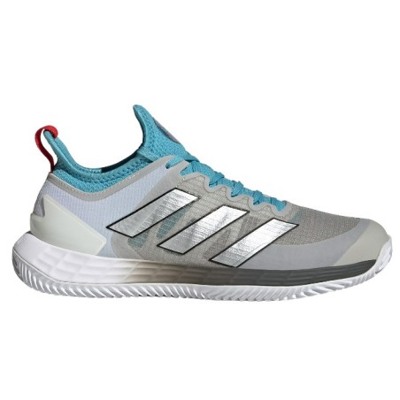 Chaussures ADIDAS Femme ADIZERO UBERSONIC 4 W Terre Battue Gris / Bleu PE 2023