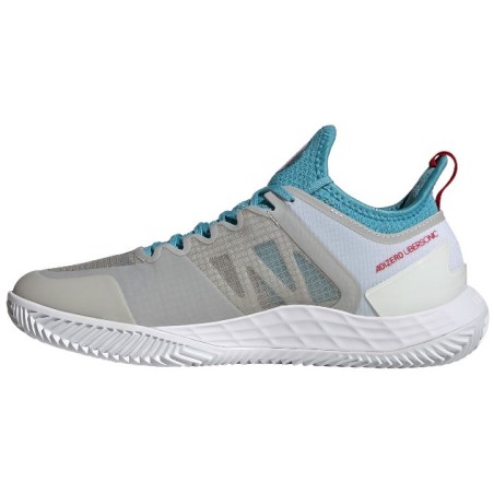 Chaussures ADIDAS Femme ADIZERO UBERSONIC 4 W Terre Battue Gris / Bleu PE 2023