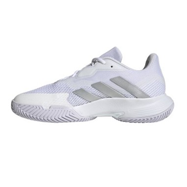 Chaussures ADIDAS Femme COURTJAM CONTROL Blanc...