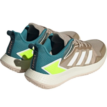 Chaussures ADIDAS Femme DEFIANT SPEED Toutes Surfaces Beige / Turquoise 2023