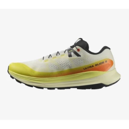 Chaussures Running SALOMON Homme ULTRA GLIDE 2 Jaune / Beige PE 2024