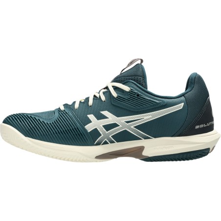 Chaussures ASICS Homme SOLUTION SPEED FF 3 Terre Battue Vert / Beige PE 2025 PE
