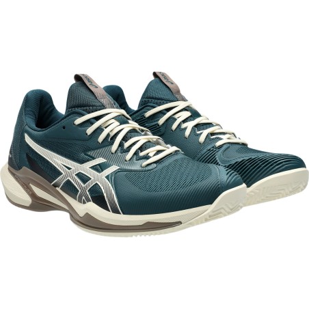 Chaussures ASICS Homme SOLUTION SPEED FF 3 Terre Battue Vert / Beige PE 2025 PE