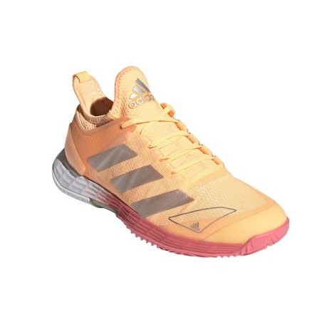 Chaussures ADIDAS Femme ADIZERO UBERSONIC 4 Toutes Surfaces Orange/Rose PE 2021