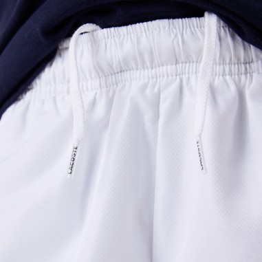 Short LACOSTE SPORT Garçon Blanc PE 2023