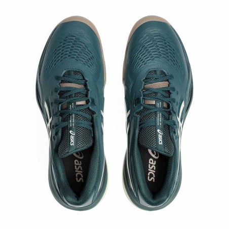 Chaussures ASICS Homme GEL-RESOLUTION X Toutes Surfaces Vert / Marron PE 2025