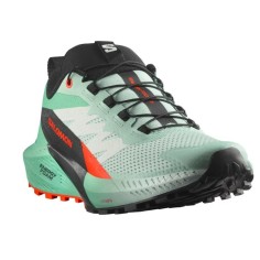 Chaussures Running SALOMON Femme SENSE RIDE 5 Turquoise /... 2