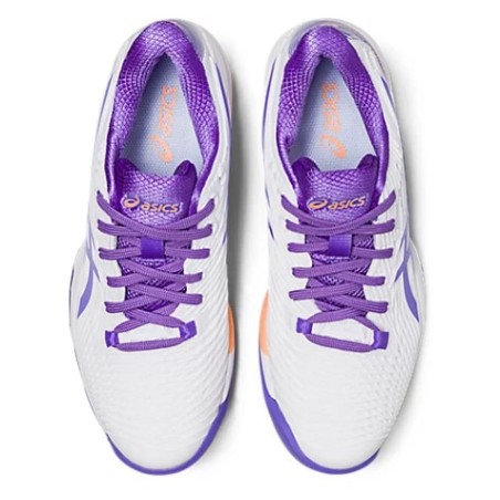 Chaussures ASICS Femme SOLUTION SPEED FF 2 CLAY Blanc / Violet PE 2023