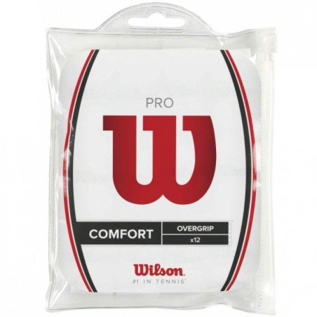 Surgrip WILSON PRO OVERGRIP COMFORT Blanc x12