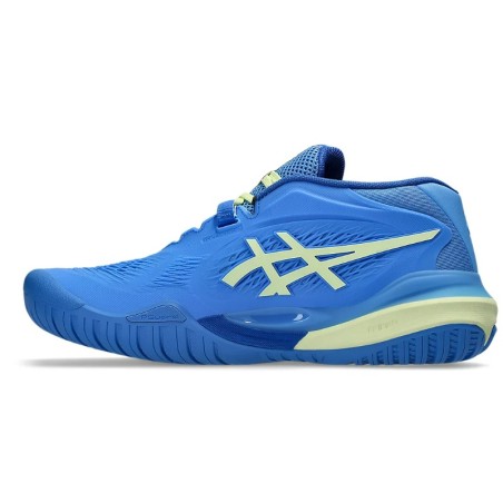 Chaussures ASICS Femme GEL-RESOLUTION X Bleu / Jaune PE 2025