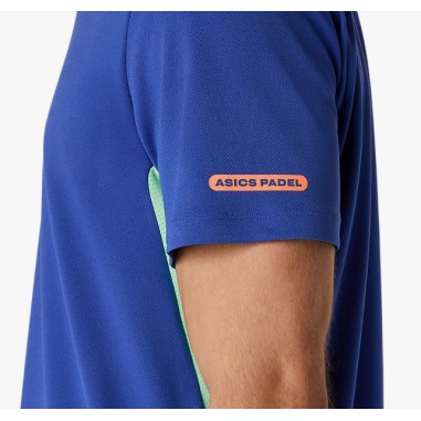 T-Shirts ASICS Homme PADEL COURT SS TOP Bleu /...