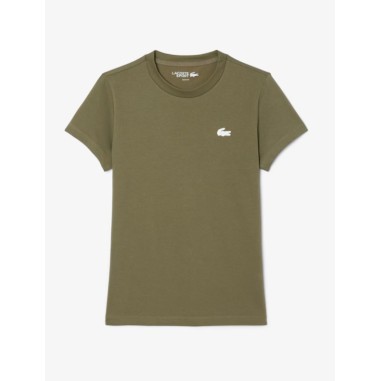 T-Shirt Femme LACOSTE SPORT ULTRA DRY Kaki /...