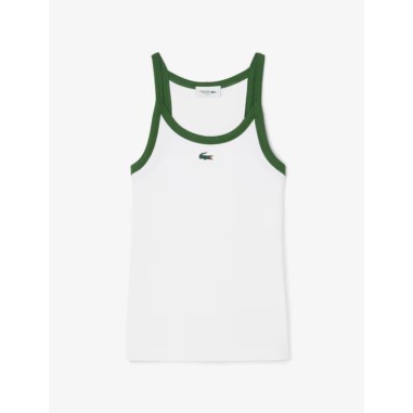 Débardeur LACOSTE Femme SPORT ULTRA DRY Blanc /...