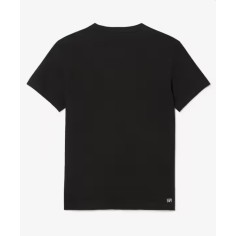 T-Shirt LACOSTE Homme Ultra Dry Logo XXL Noir / Kaki PE 2025 2
