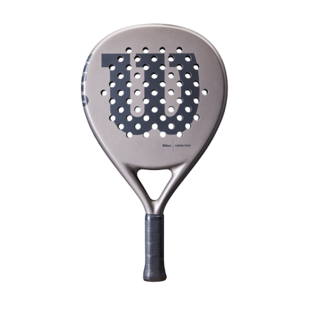 Raquette Padel WILSON CARBON FORCE (365 g) Gris / Noir 2023