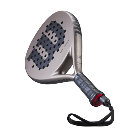 Raquette Padel WILSON CARBON FORCE (365 g) Gris / Noir 2023