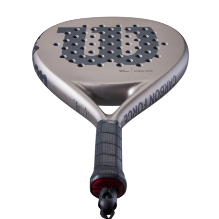 Raquette Padel WILSON CARBON FORCE (365 g) Gris / Noir 2023