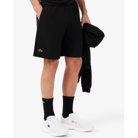 Short LACOSTE Homme Ultra Dry regular fit Noir PE 2025
