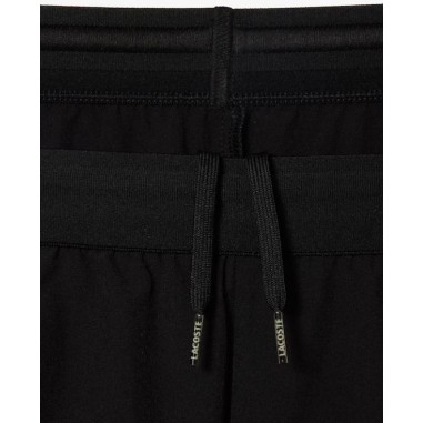Short LACOSTE Homme ULTRA DRY Regular Fit Noir...