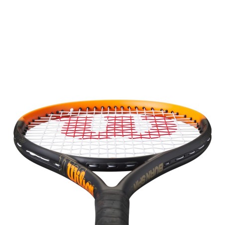 Raquette Junior WILSON BURN 24 Orange / Noir (224 g) 2025