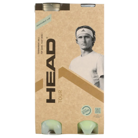 Bipack de 4 balles HEAD ATP TOUT XT