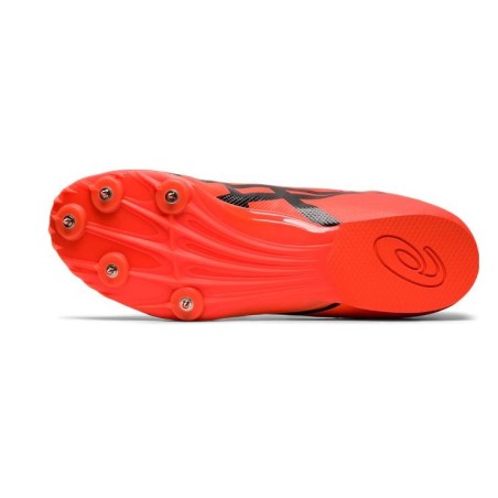 Chaussures Run Pointes ASICS Homme HYPER MD7 Orange / Noir  AH 2021