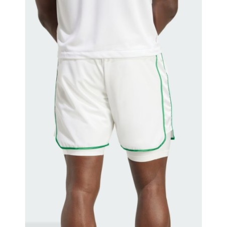 Short ADIDAS Homme 2N1 CLIMACOOL ORIGINAL Blanc / Vert AH 2025