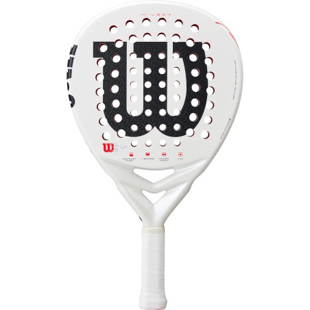 Raquette Padel WILSON BELA LS V3 Blanc / Rouge / Noir (355 g) 2025