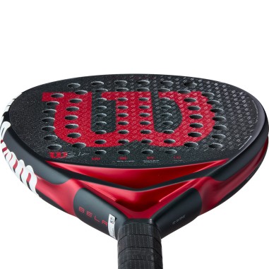 Raquette Padel WILSON BELA V3 Noir / Rouge (365...