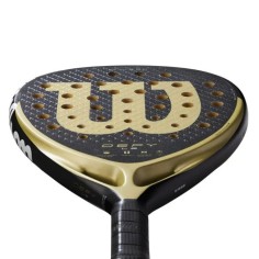 Raquette Padel WILSON DEFY LS V1 Noir / Doré (355 g) 2025 2