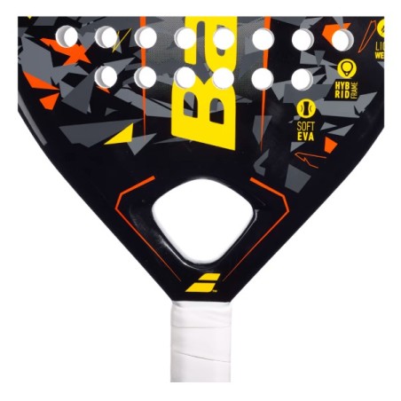 Raquette Padel BABOLAT STORM Noir / Orange (345 g) 2025