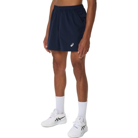 Short Tennis ASICS Homme COURT 7IN SHORT Marine PE 2025